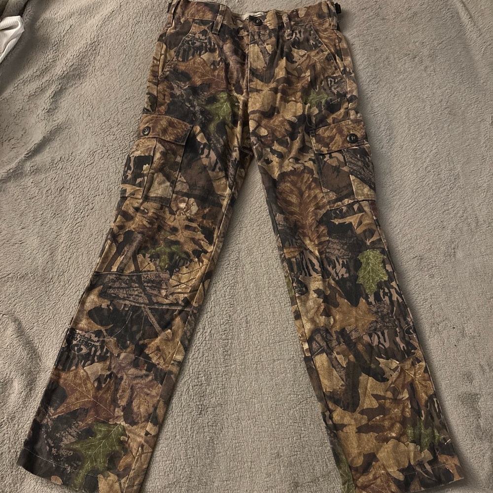 Mossy Oak Field Staff  Jeans Size L  Hunting Work Camouflage Pants (juniors)